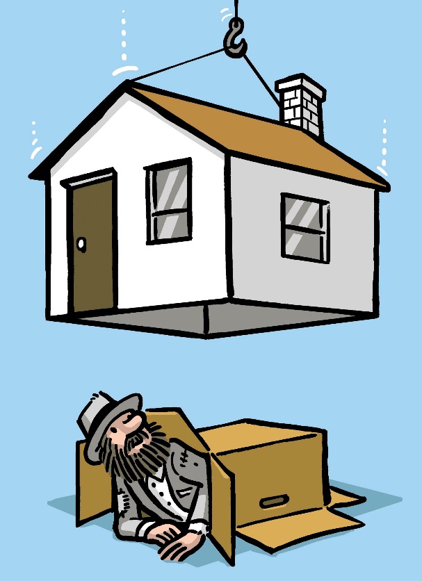 Give the Homeless Homes | The New Yorker