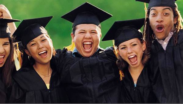 A group of people wearing caps and gowns

Description automatically generated with medium confidence