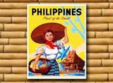 Philippines Vintage Travel Poster Wall Art Print Asian Decor - Etsy