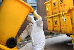 CHINA-HENAN-ZHENGZHOU-NOVEL CORONAVIRUS-MEDICAL WASTE DISPOSAL (CN)