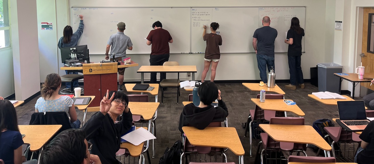 Photo of class work